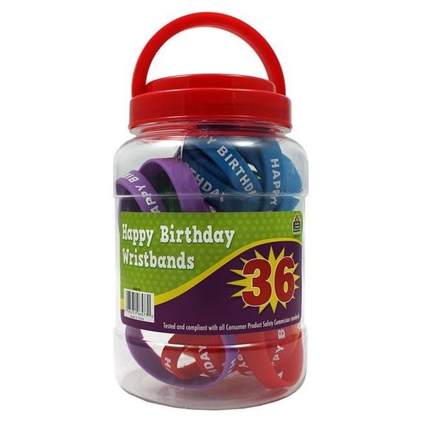 Teacher Created Resources Teacher Created Resources TCR6577 Happy Birthday Wristbands Jar TCR6577